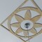 Ekena Millwork Blume Wood Fretwork Pierced Ceiling Medallion, Hickory, 20"OD x 7"ID x 3/8"T CMWP20X20X0375BLHI - alternate 9